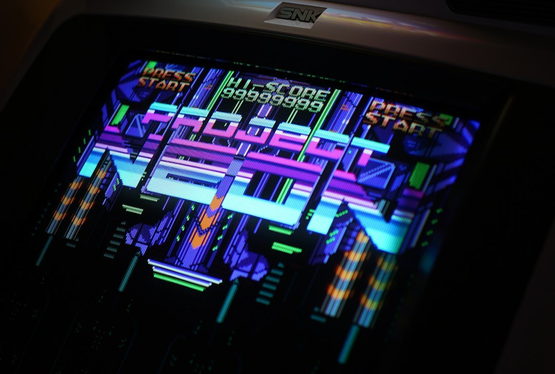 futuristic tv screen