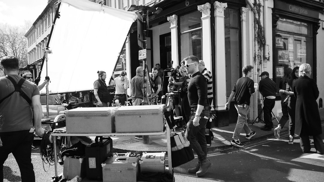 modern tv series filming