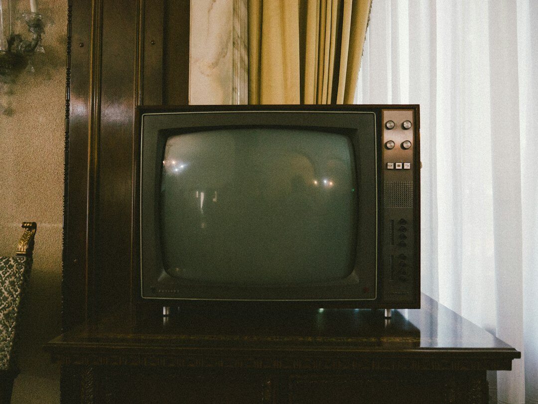retro tv watching